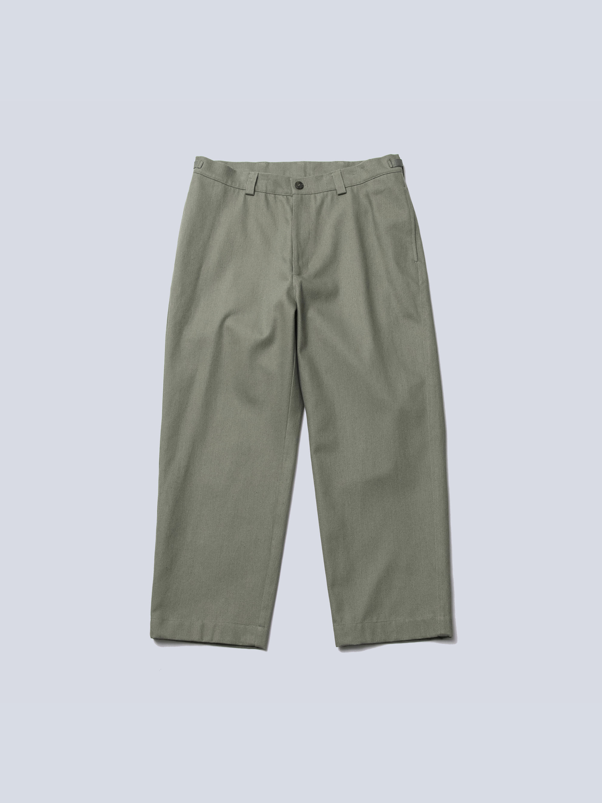 WIDE CHINO<BR>(OLIVE)