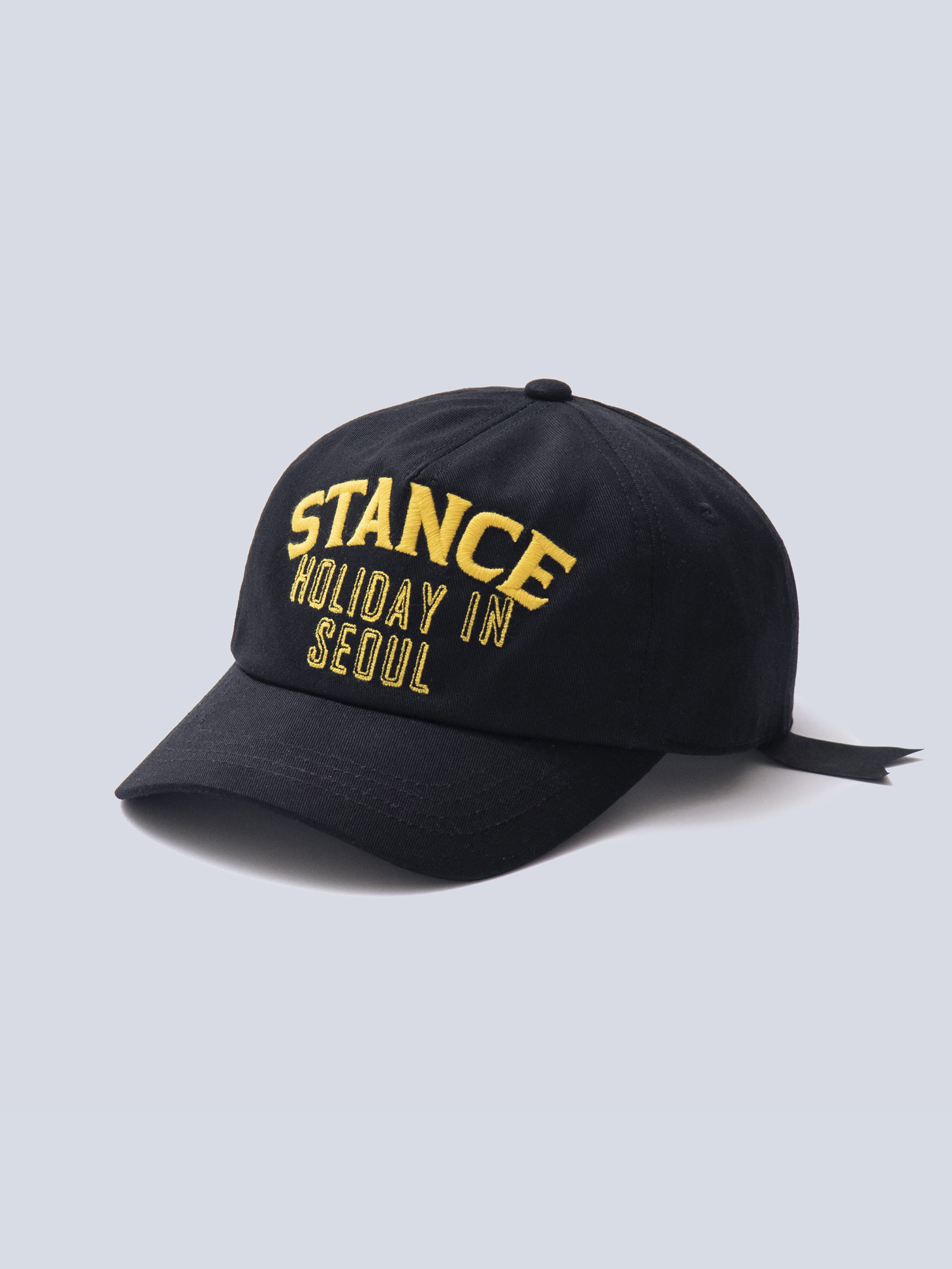 STANCE H.I.S 5 PANEL CAP<BR>(BLACK)
